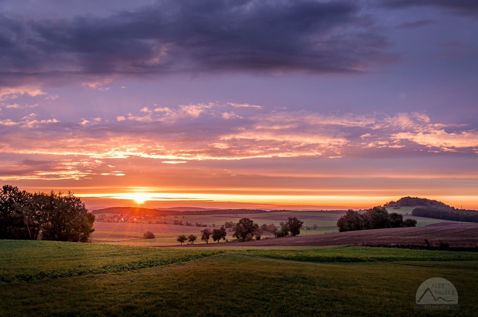 Büchelberg Sonnenaufgang
